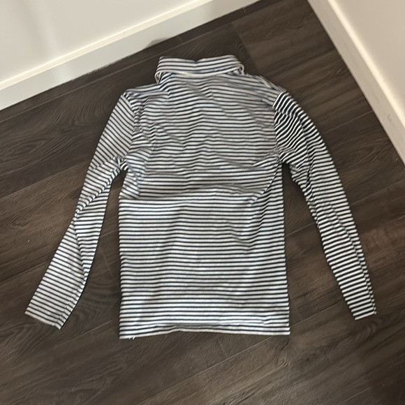 J Crew Crewcuts Long Sleeve Striped Polo - Picture 2 of 4
